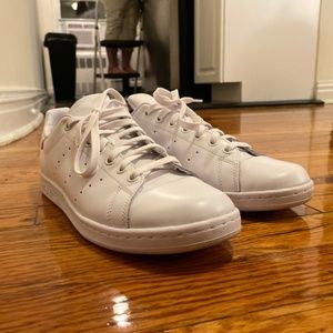 adidas Men's All White Stan Smith Shoes (10M)